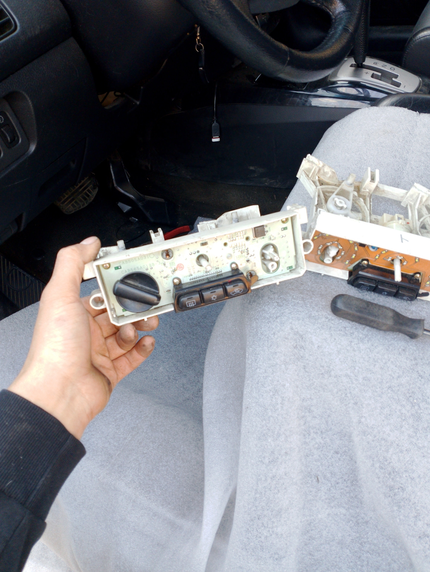 Усиленный тросик печки — Mitsubishi Lancer IX, 1,6 л, 2005 года ...