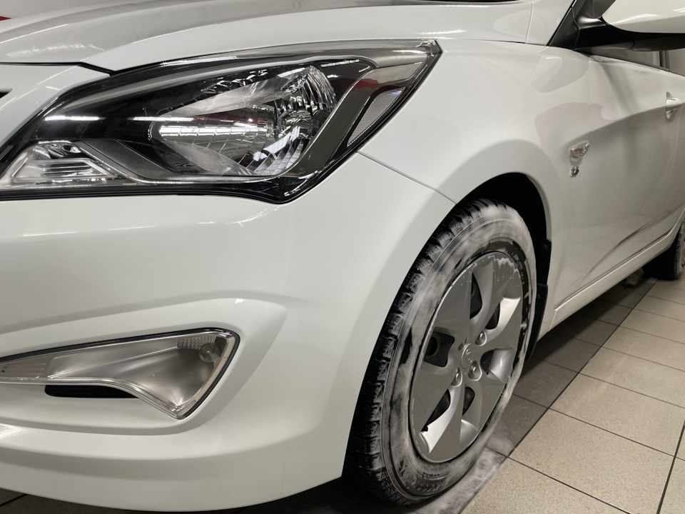 Быстрая керамика — Hyundai Solaris, 1,6 л, 2015 года | стайлинг | DRIVE2