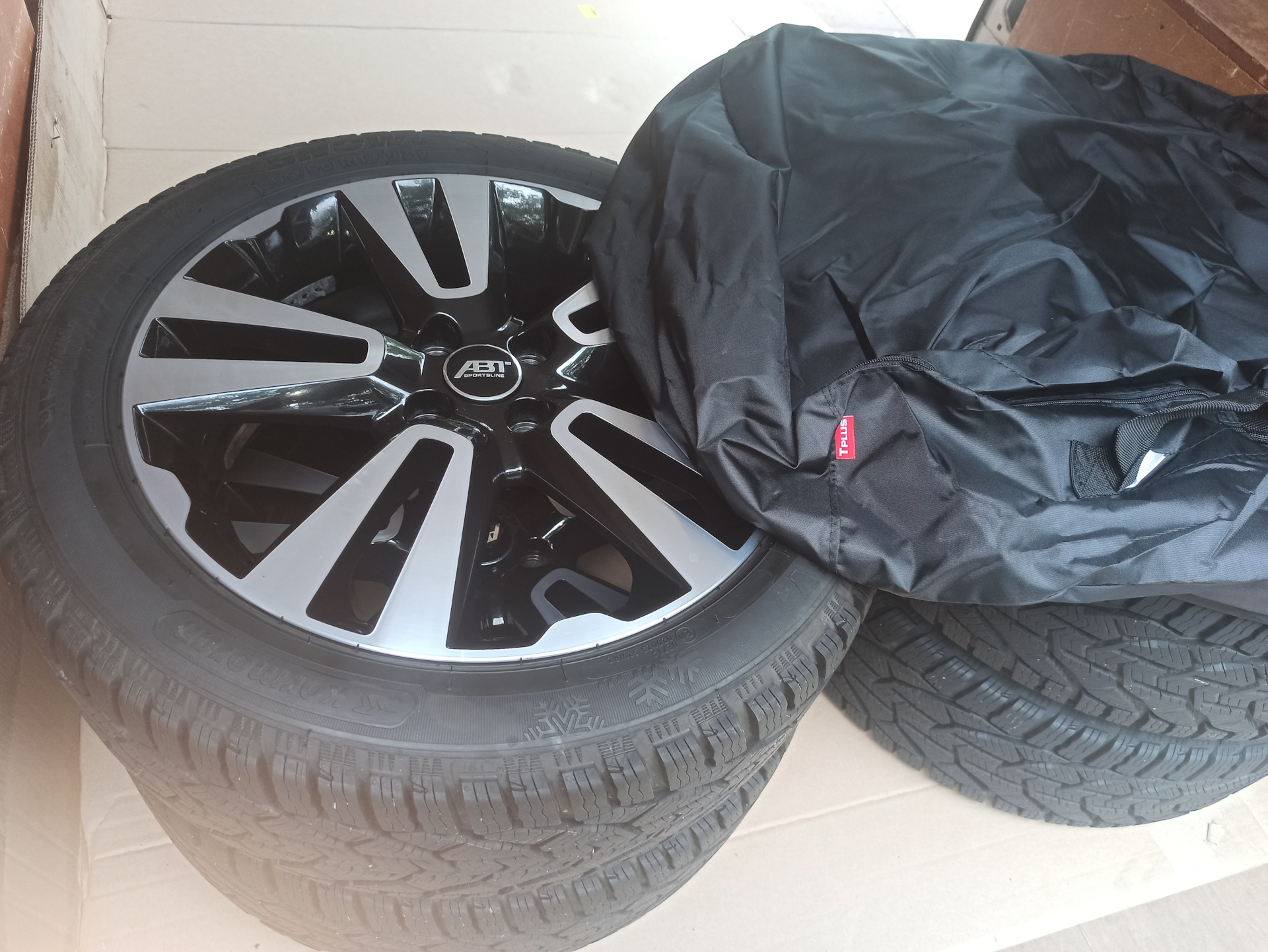 Чехлы для хранения колес от Tplus! — Lada Vesta SW Cross (1G), 1,6 л ...