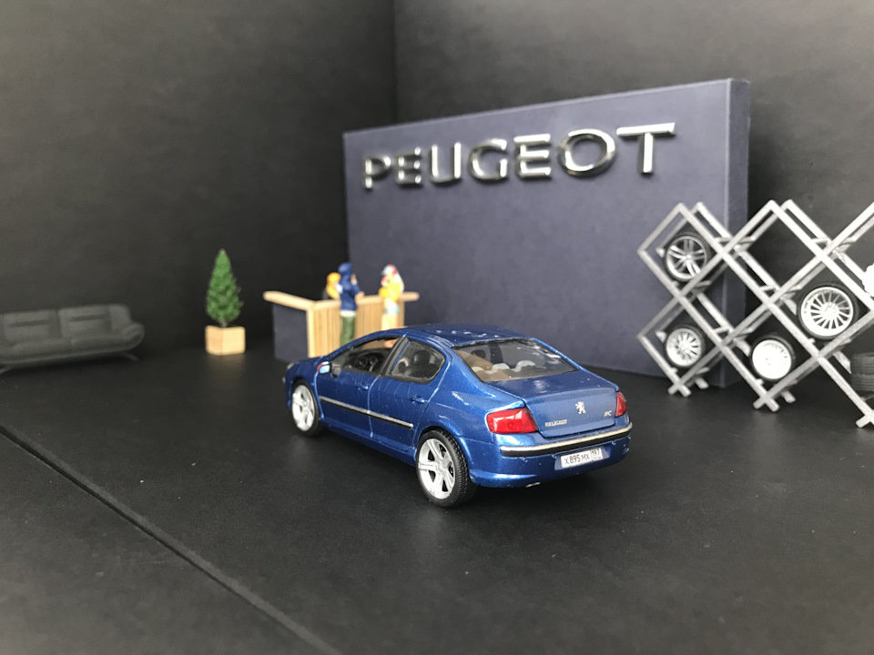 Peugeot 407 taxi best sale miniature