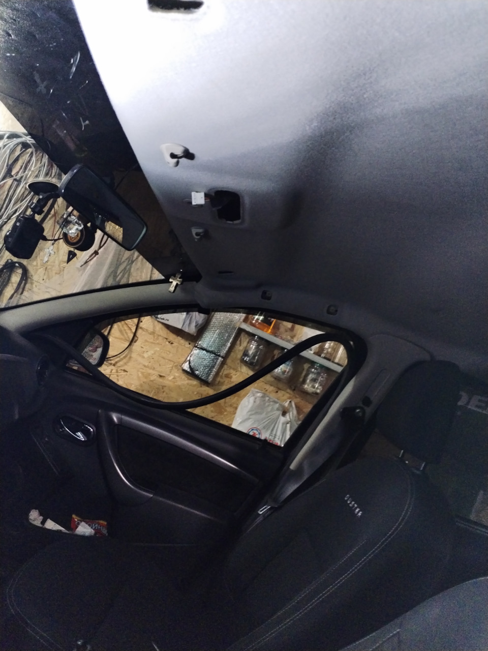 #42 Установка люка на крышу — Renault Duster (1G), 1,5 л, 2016 года ...