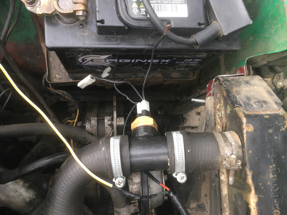 Подключение электровентилятора — Москвич 2140, 1,5 л, 1978 года ...