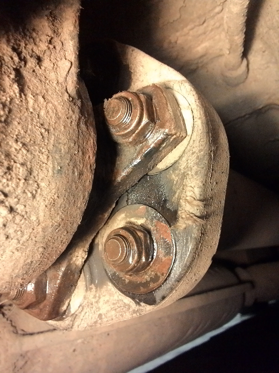 Состояние старой муфты — Mercedes-Benz E-Class (W210)