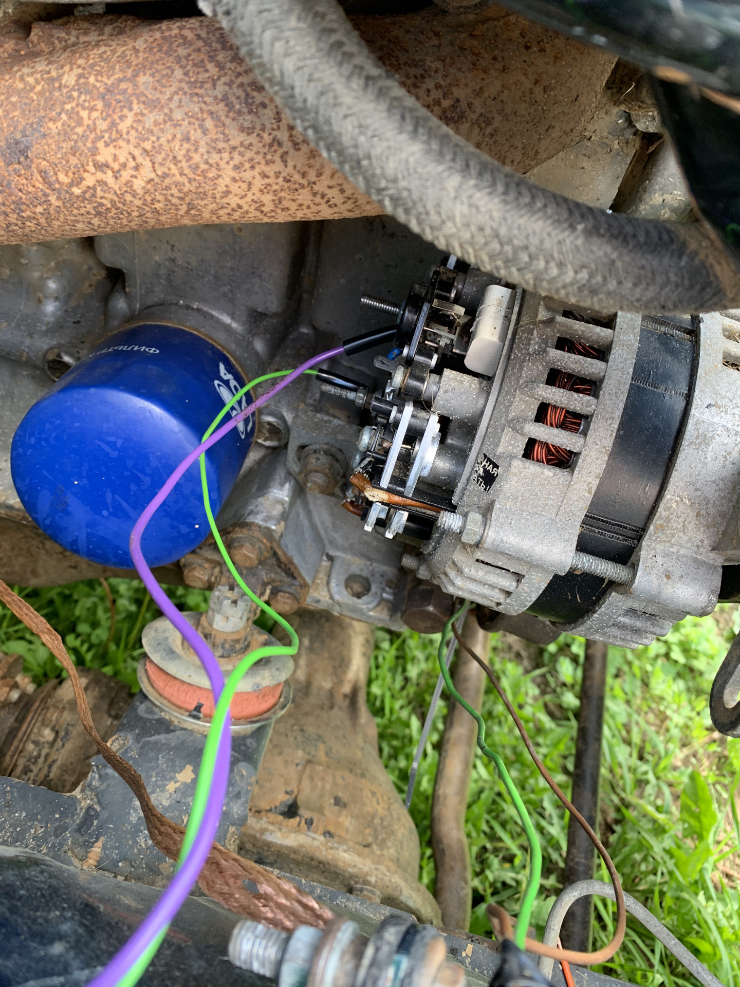 Замена подкапотной косы (проводки) часть 2 из 500 наверно))))) — УАЗ ...