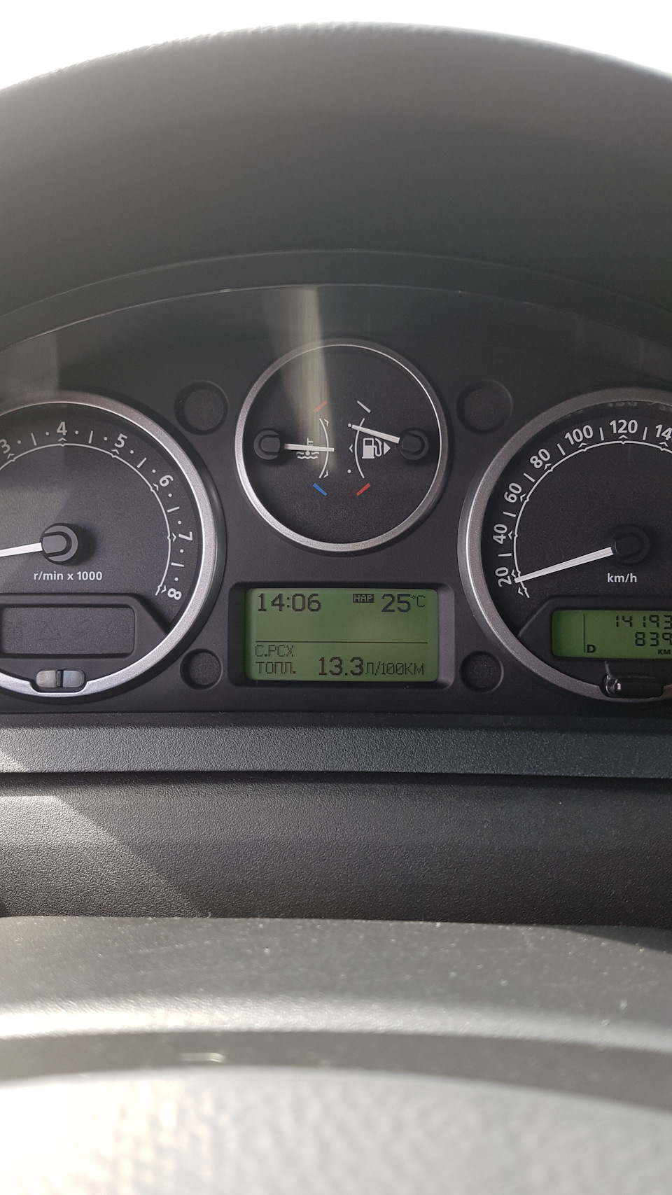 Расход бензика — Land Rover Range Rover Sport (1G), 4,4 л, 2006 года ...