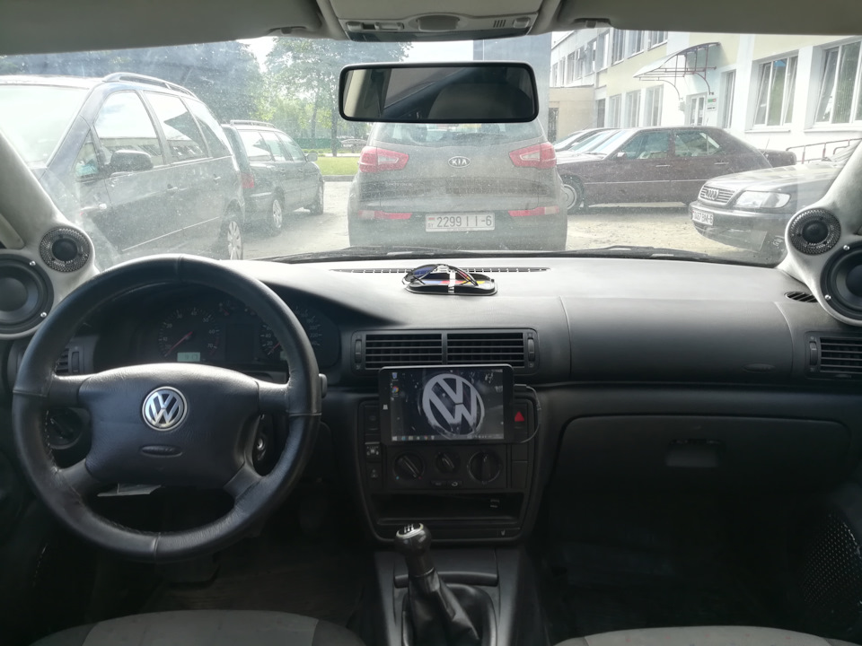 Планшет на Windows вместо ГУ — Volkswagen Passat B5, 2 л, 1999 года ...