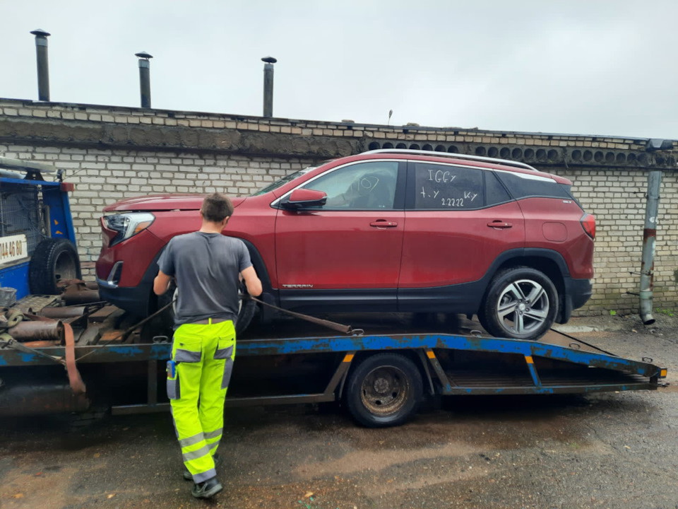 Ремонт. Доставка Минск — Москва — Ростов-на-Дону. — GMC Terrain (2G), 1 ...