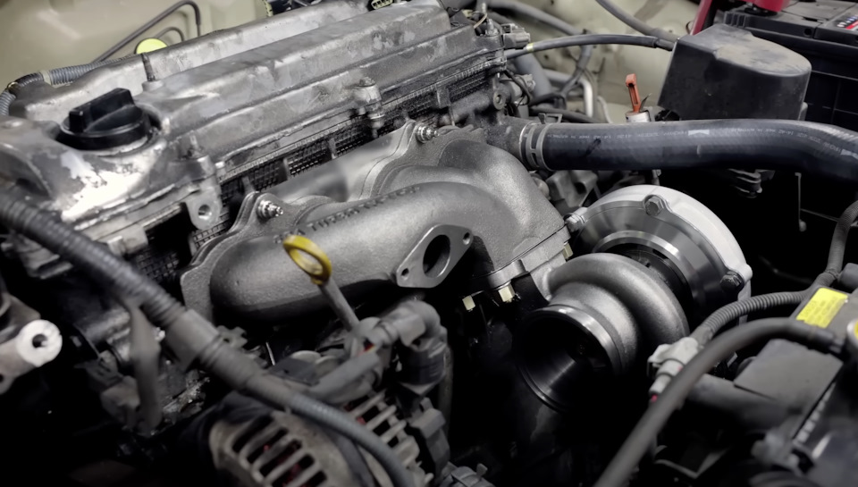 Самый дешевый турбокит на 2AZ-FE — Toyota RAV4 (III), 2,4 л, 2010 года ...