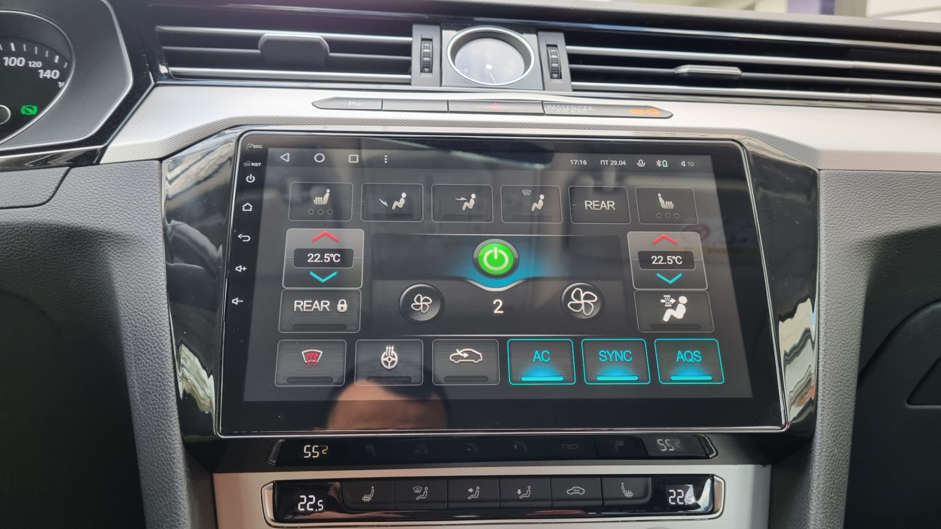 Андроид вместо штатной магнитолы — Volkswagen Passat B8, 1,8 л, 2016 ...