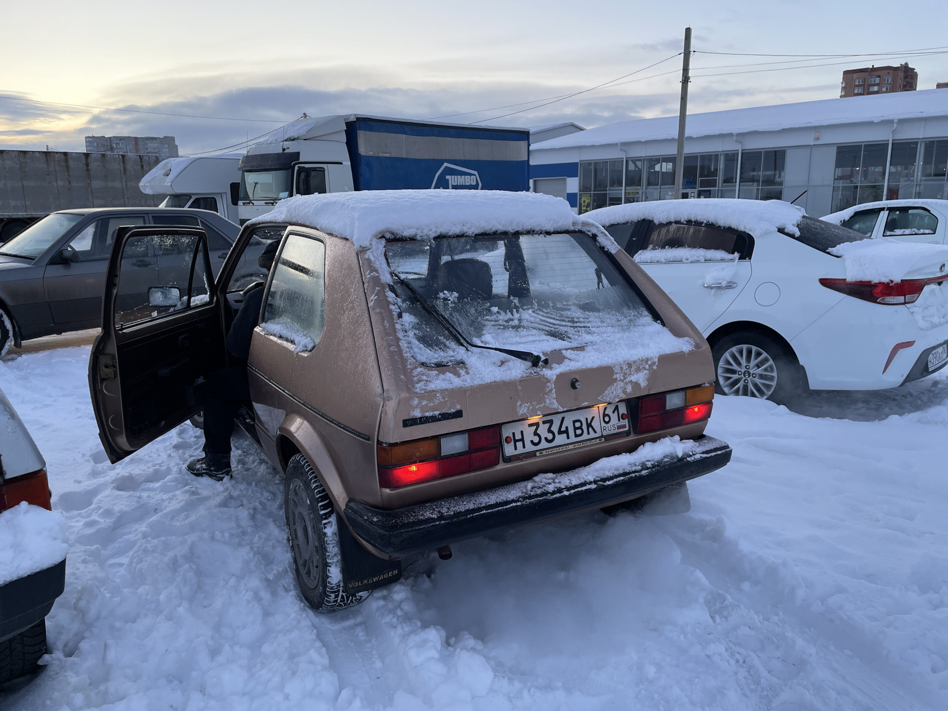 Покупка и перегон Ростов-Томск (4000 км) — Volkswagen Golf Mk1, 1,6 л, 1981  года | покупка машины | DRIVE2