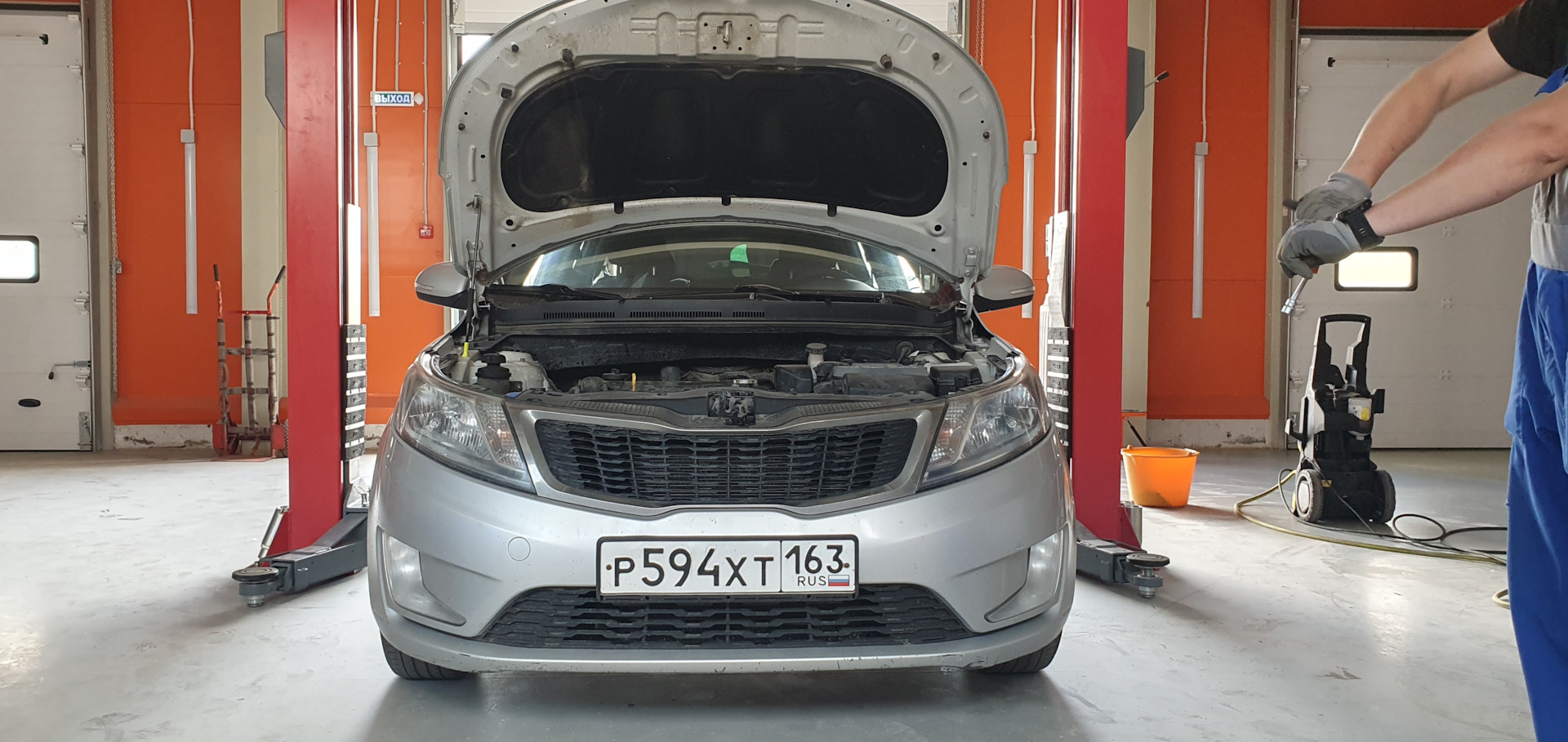 Замена антифриза - KIA Ceed (1G), 2 л, 2010 года расходники DRIVE2
