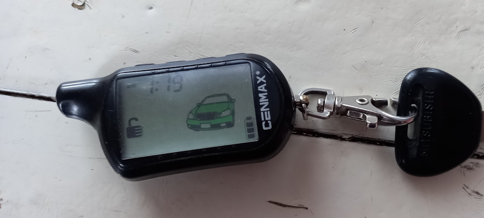 Замена сигнализации. — Mitsubishi Outlander (1G), 2,4 л, 2002 года ...