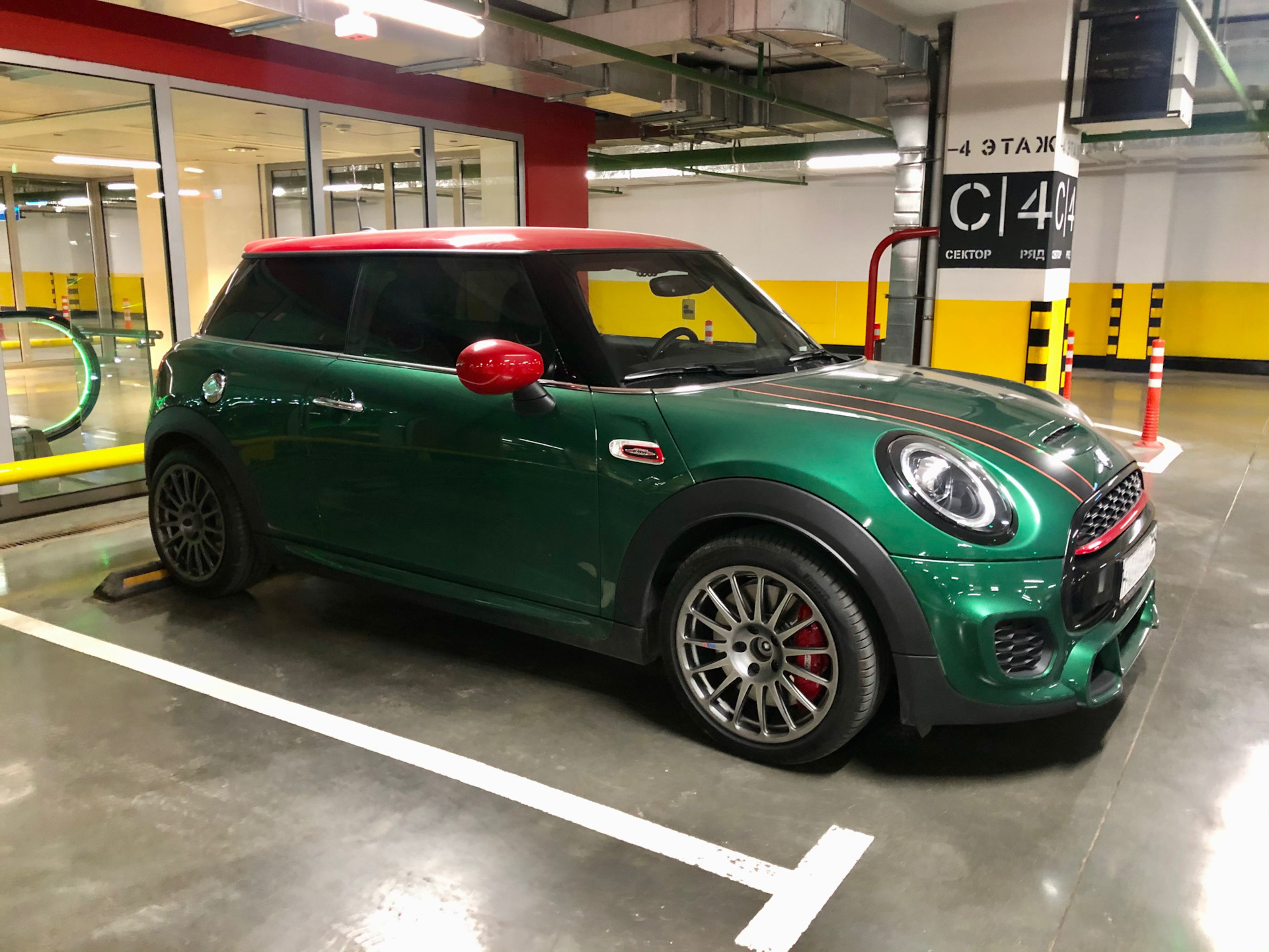 Mini JCW 2020 Р¶РµР»С‚С‹Р№