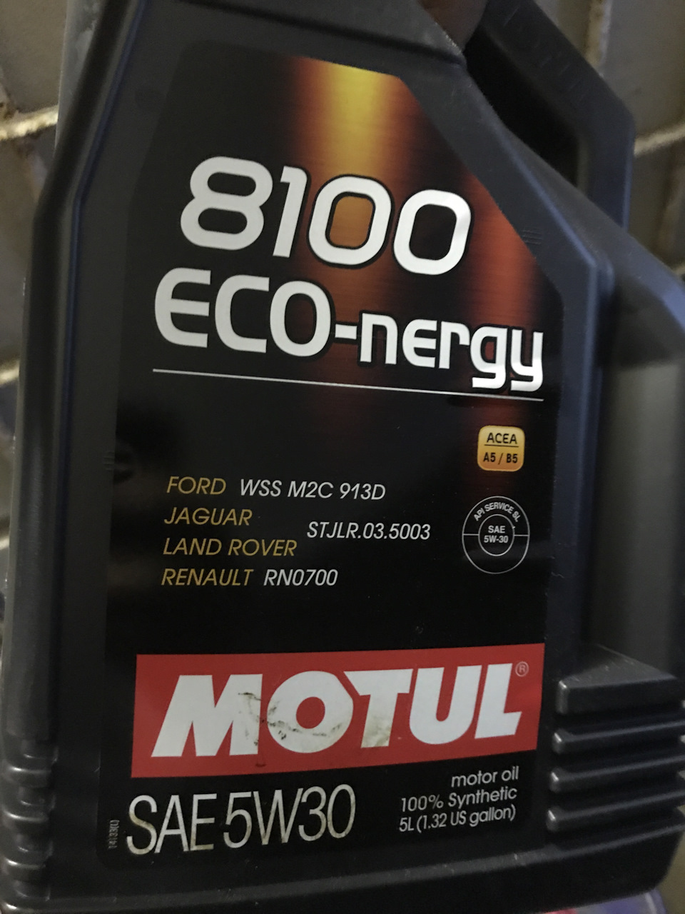 Motul 8100 ECO-NERGY 5W-30 CF/SL 5w30 + Хадо 75w90 — Hyundai Tucson (JM ...