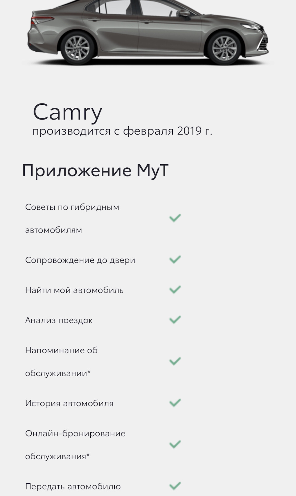 Штатное местоположение Camry — Toyota Camry (XV70), 2,5 л, 2019 года |  электроника | DRIVE2