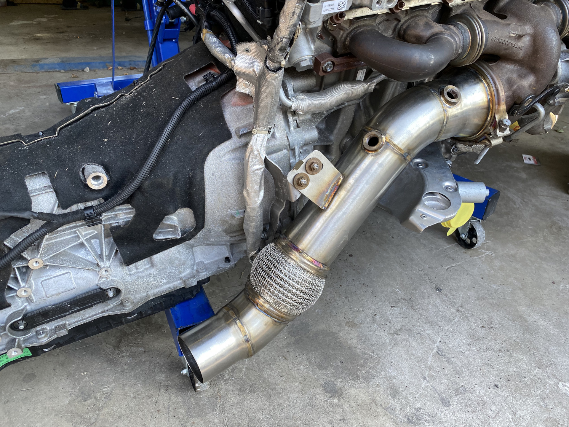 #1 — Установка свап комплекта B58 gang на BMW F30 полный привод — DRIVE2