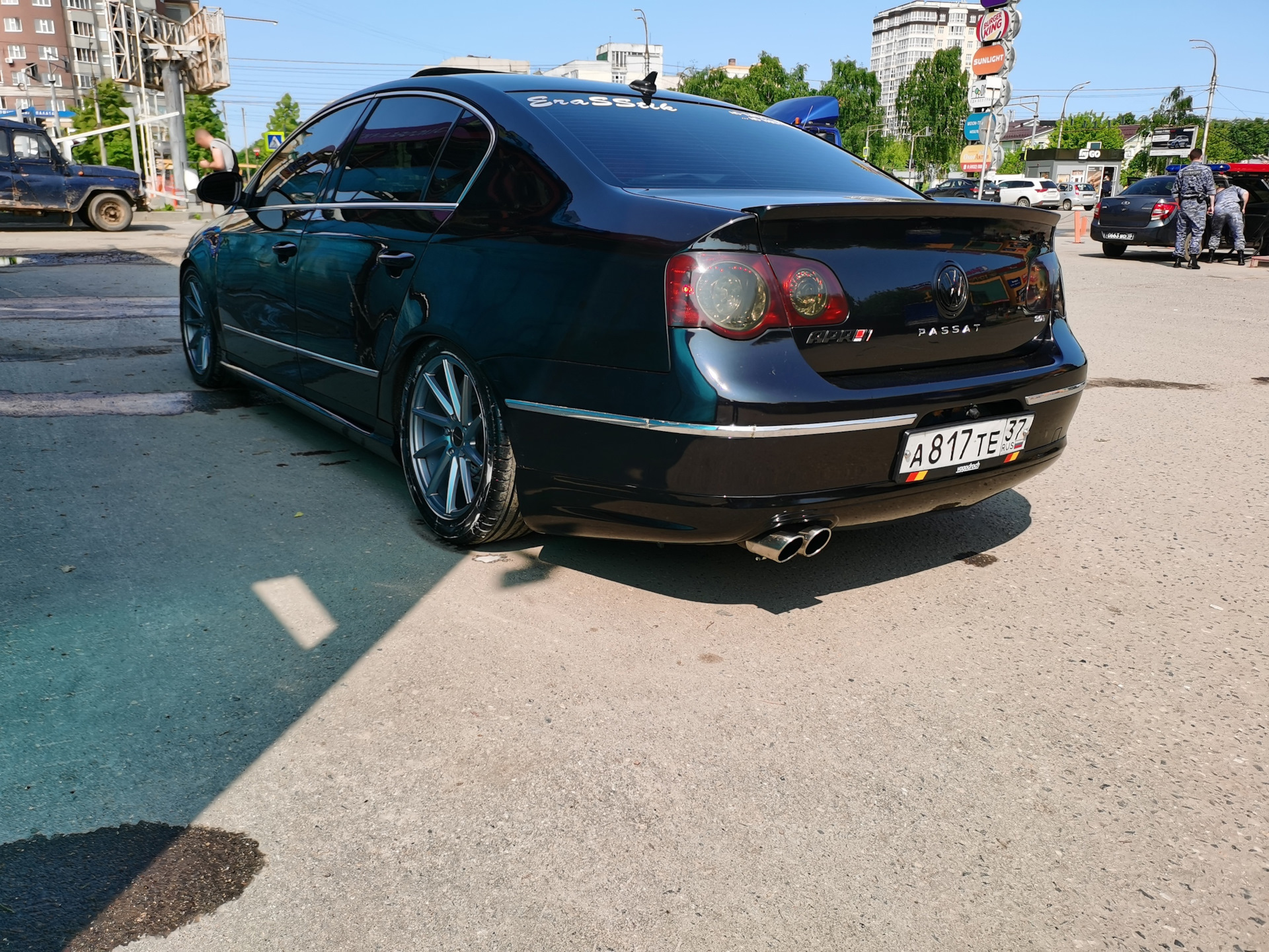 89. Купил диски VoSSen "вертушки". — Volkswagen Passat B6, 2 л, 2007 ...