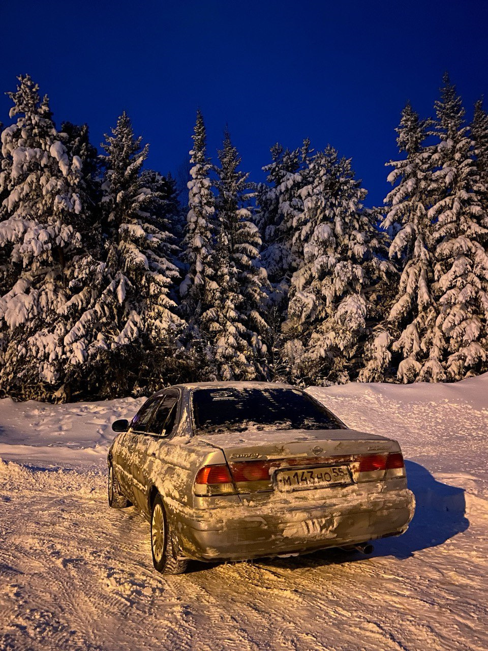 Новогодняя поездка в Ханты Мансийск — Nissan Sunny (B15), 1,5 л, 2000 года  | путешествие | DRIVE2