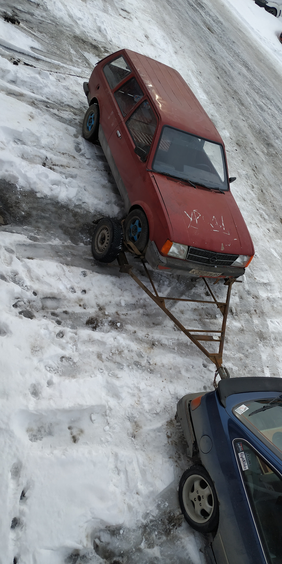 Поехал ставить на учёт, ГИБДД забрали номера кадетта — Opel Kadett D, 1,3  л, 1984 года | покупка машины | DRIVE2