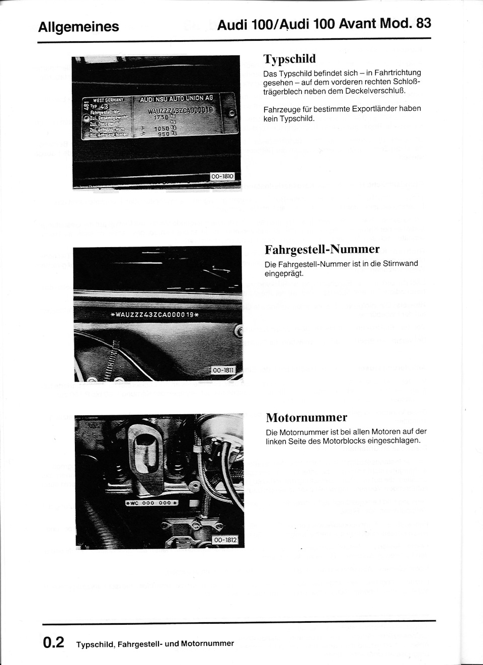 Фото в бортжурнале Audi 100 Avant (C3)