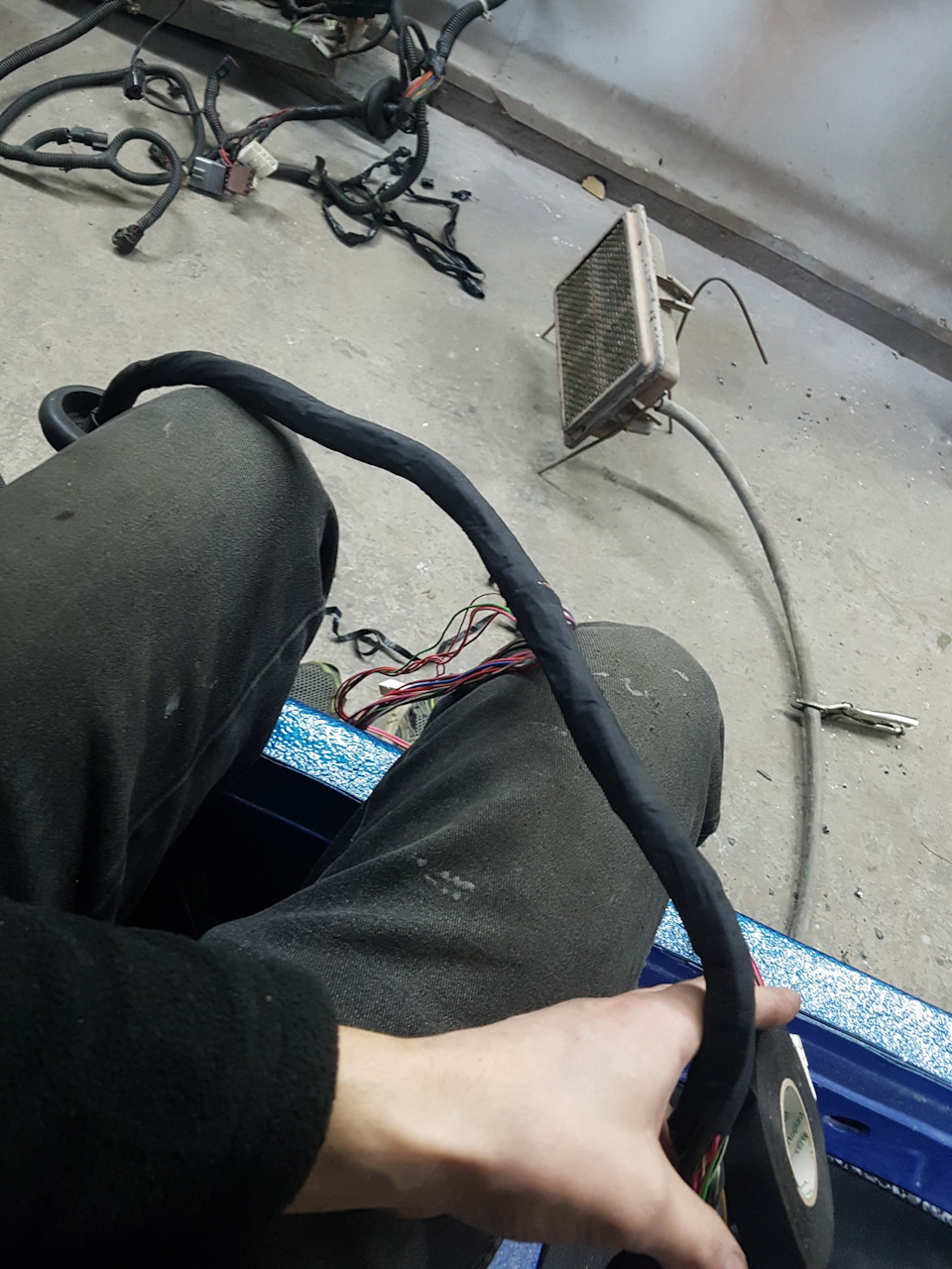 Установка электропроводки с ланос/сенс в таврию ч.1 — ЗАЗ 1102, 1,1 л ...