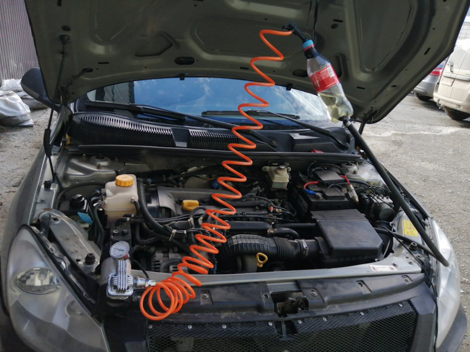 "Промывка" инжектора, форсунок самостоятельно — Chery M11, 1,6 л., 2010 ...