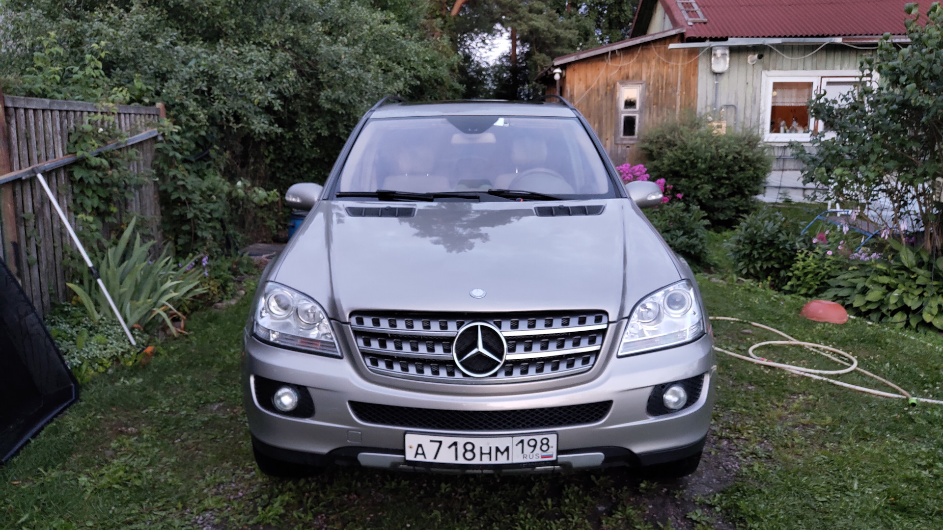 Mercedes-Benz M-Class (W164) 3.0 дизельный 2008 | СЕРЕБРИСТЫЙ CUBANIT на  DRIVE2