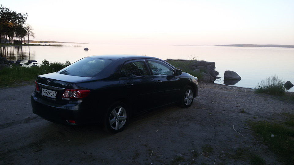 Замена стоек стабилизатора — Toyota Corolla (140/150), 1,6 л, 2008 года ...