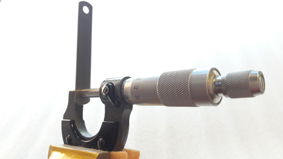 Номинал: 0.40мм. По микрометру: 0.40мм. — Lada Гранта Лифтбек (1G)