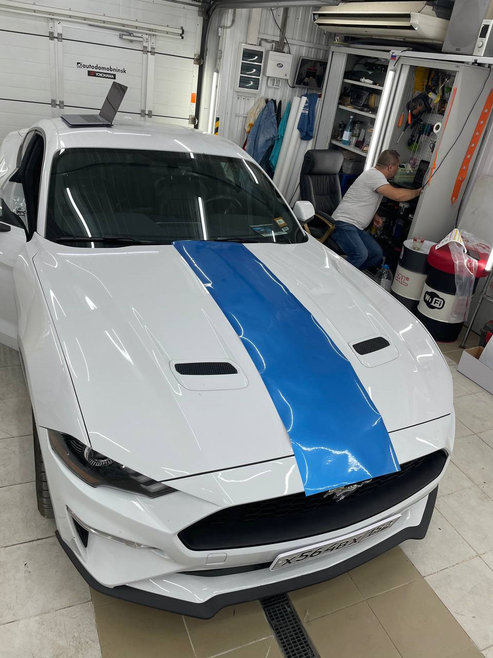 Колхоз — дело добровольное — Ford Mustang (6G), 2,3 л, 2019 года ...