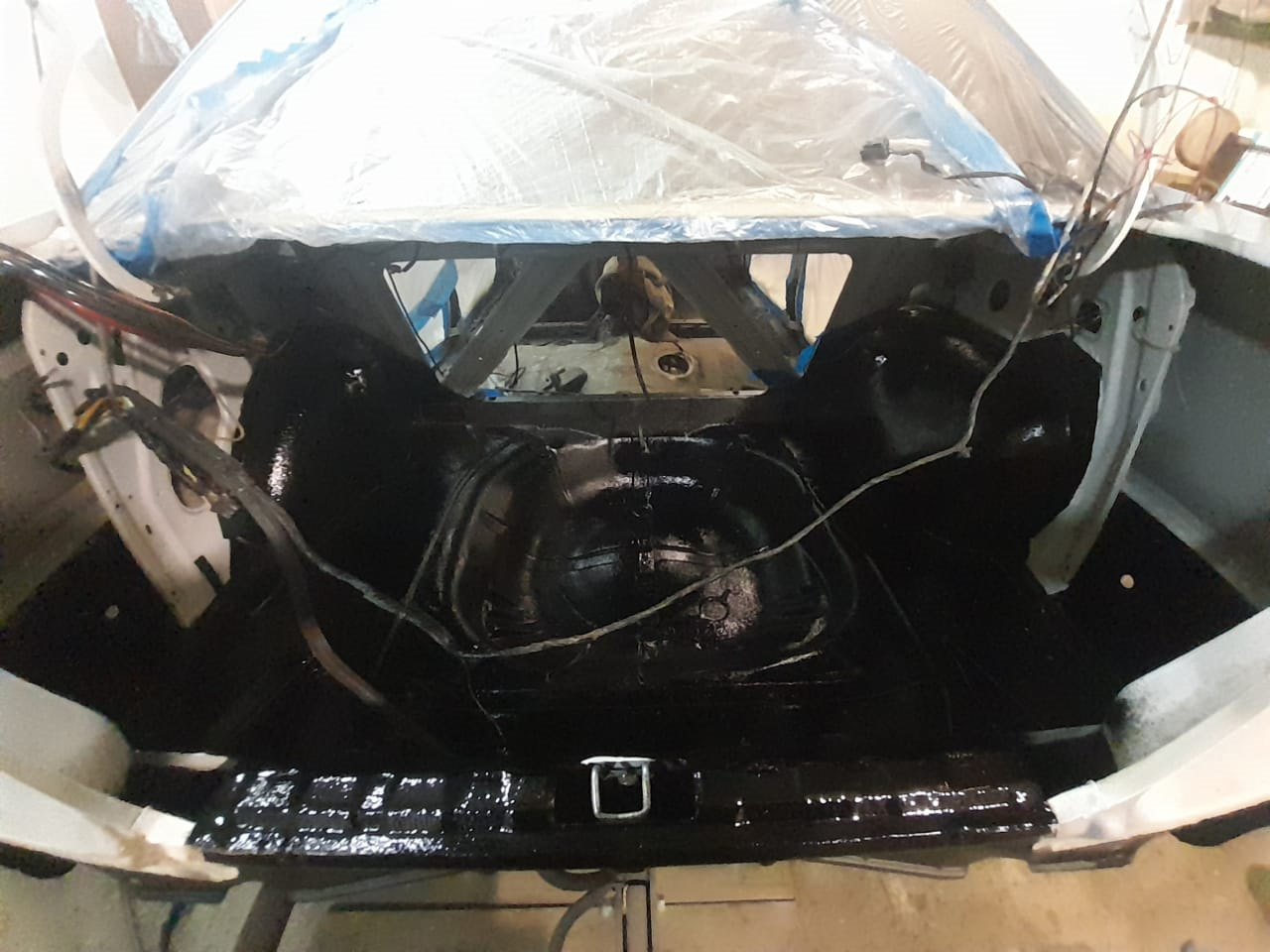 Багажник в жидкий подкрылок — Daewoo Nexia (N150), 1,5 л, 2012 года ...