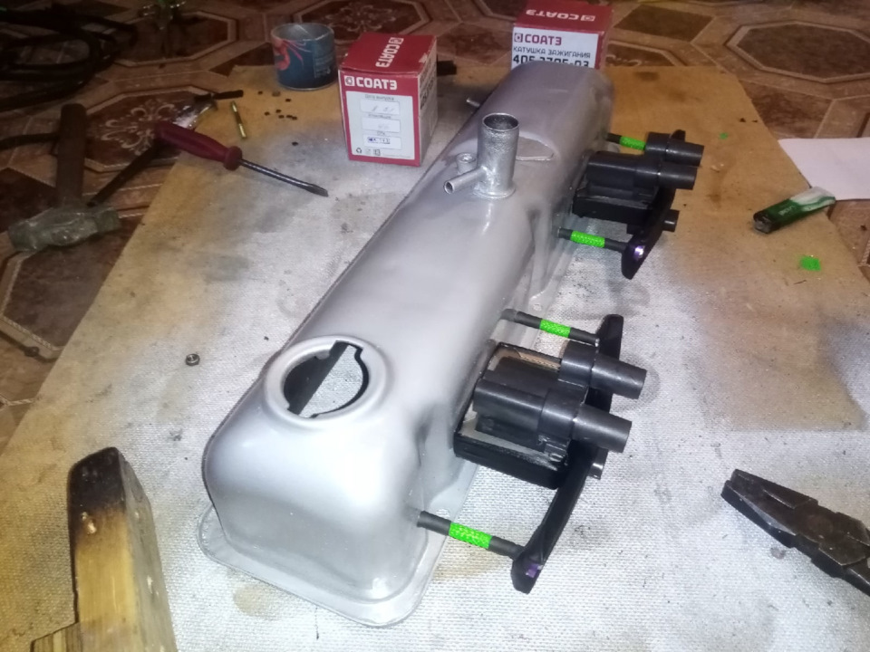 Зажигание на датчиках Холла ЗМЗ-402 — ГАЗ 2410, 2,4 л, 1989 года ...