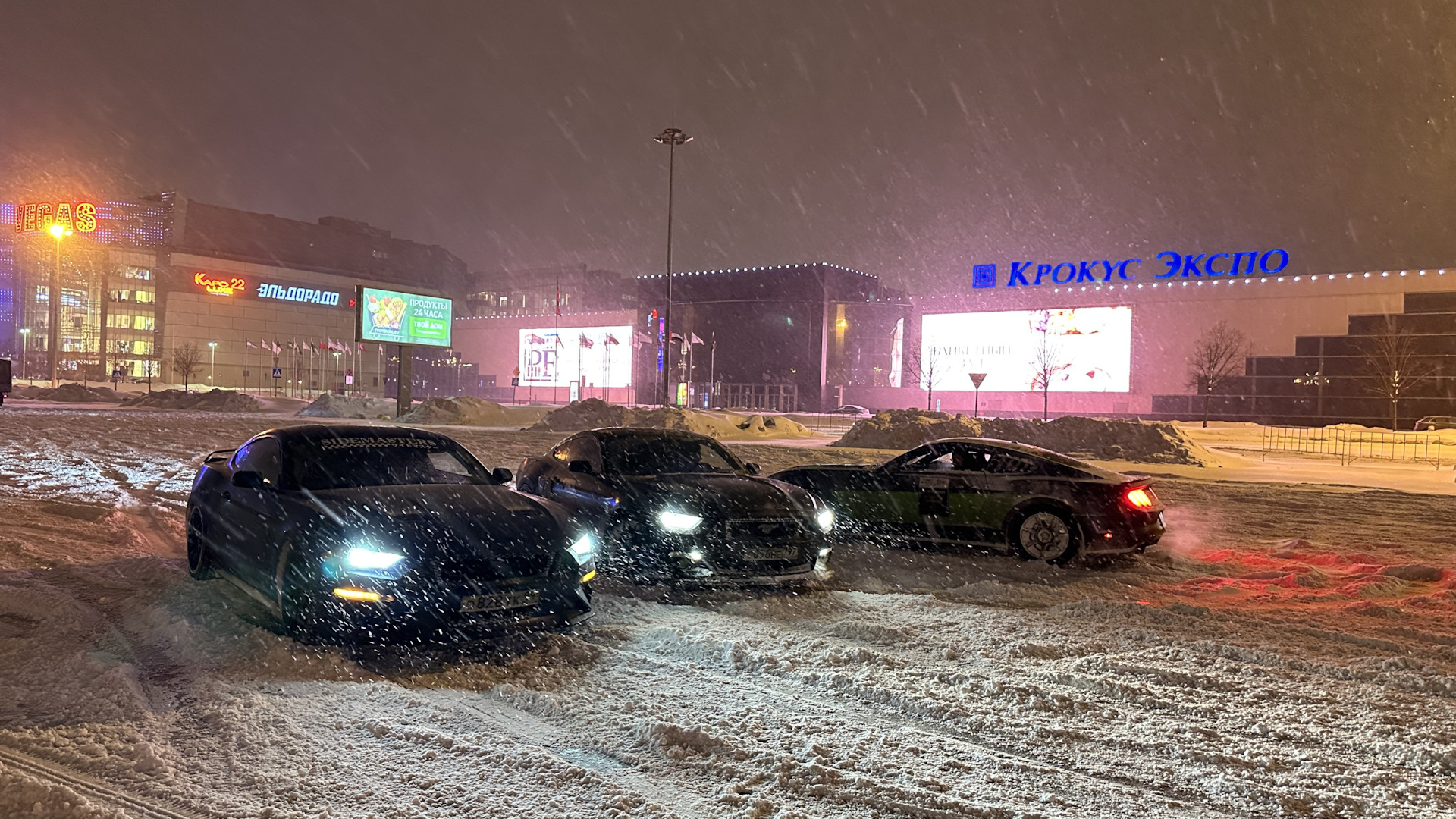 Уроки Зимнего Дрифта у MustangTrackDays — Ford Mustang (6G), 2,3 л, 2016  года | покатушки | DRIVE2