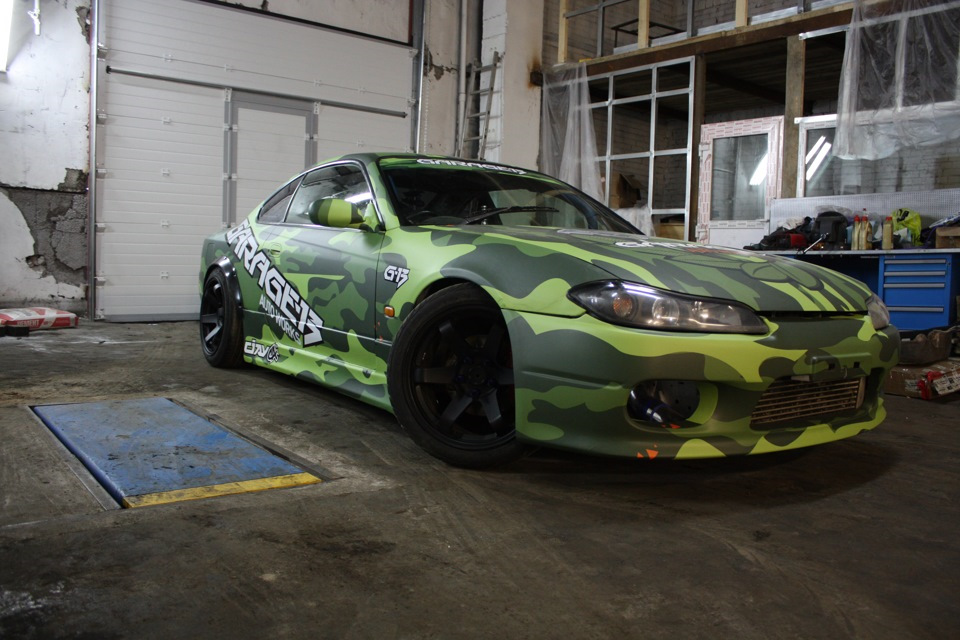 Nissan Silvia s15 камуфляж