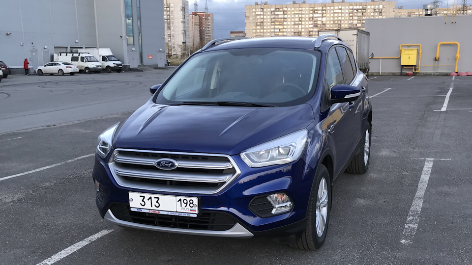 Квадратная резина продолжение) — Ford Kuga (2G), 2,5 л, 2018 года ...