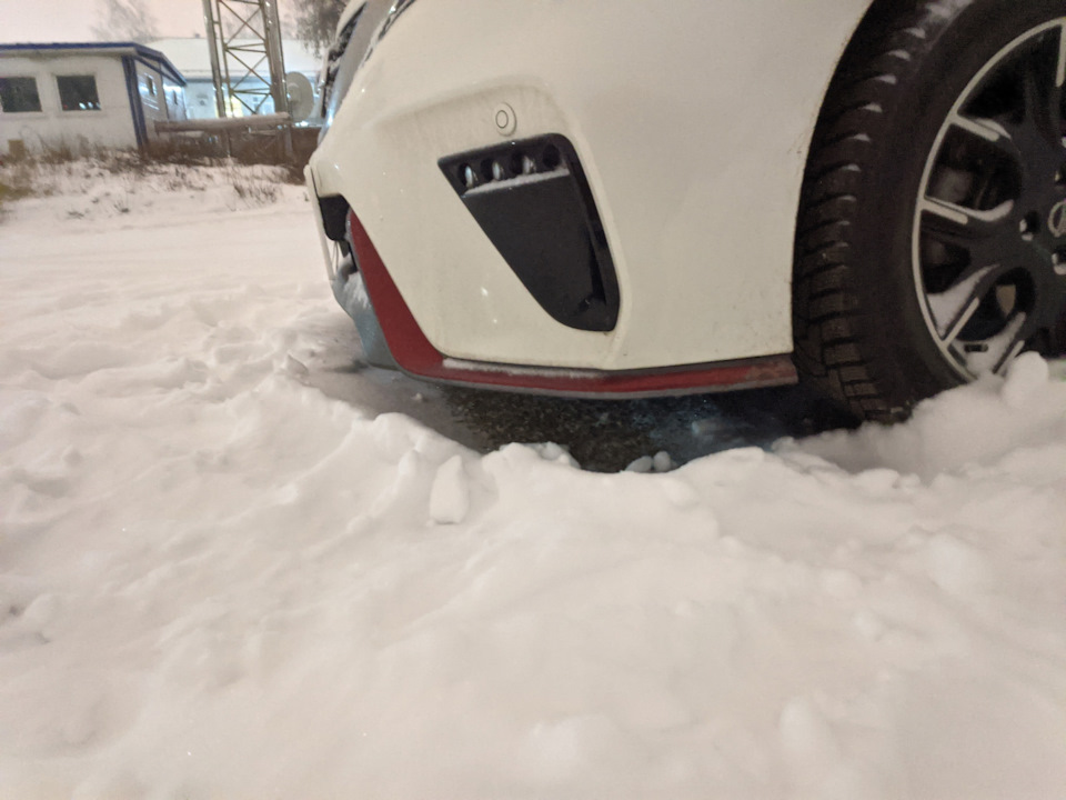Ноябрь месяц, первый серьезный снег — Nissan Note e-Power