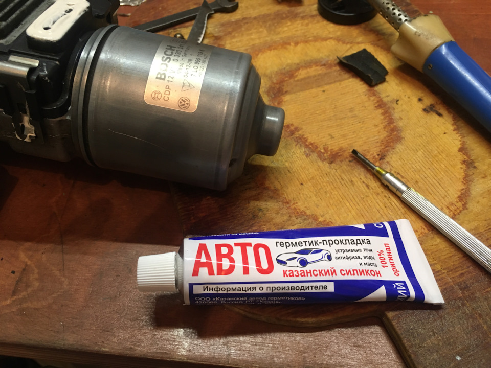 Мотор стеклоочистителей (запоздалое продолжение) — Volkswagen Touareg ...