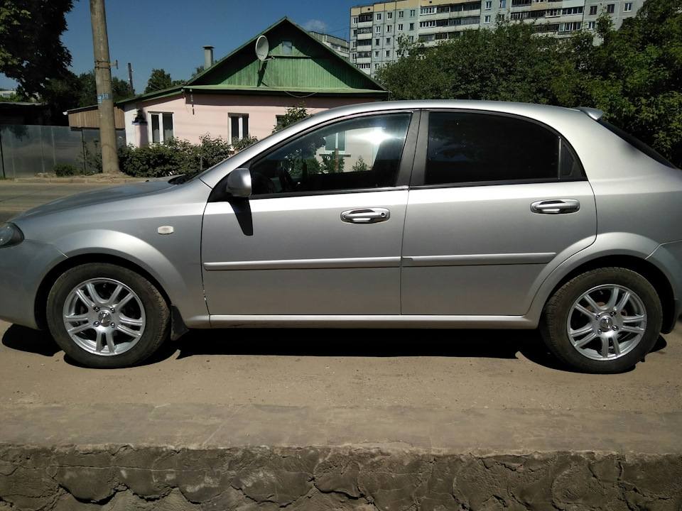 Переобулся на литьё X'trike x-105 — Chevrolet Lacetti 5D, 1,6 л, 2007 ...