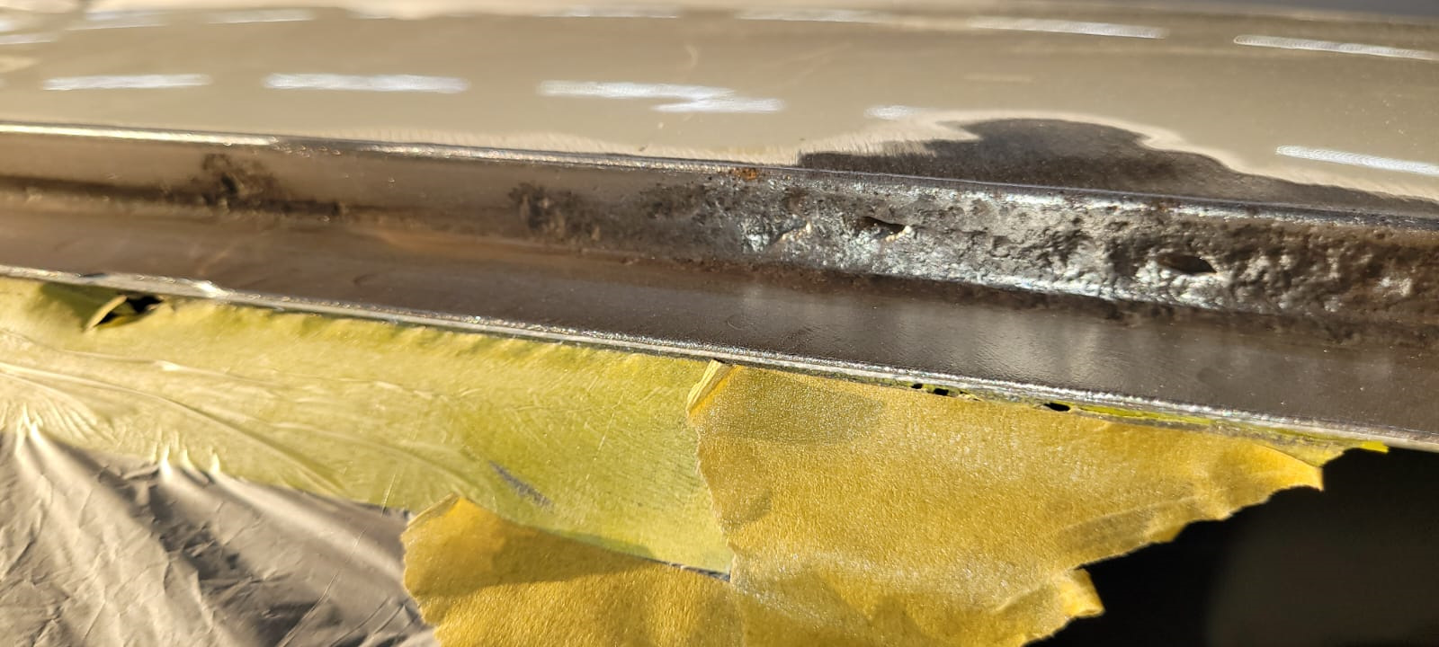 Замена лобового стекла, восстановление рамки и окрас. — Toyota Prius ...