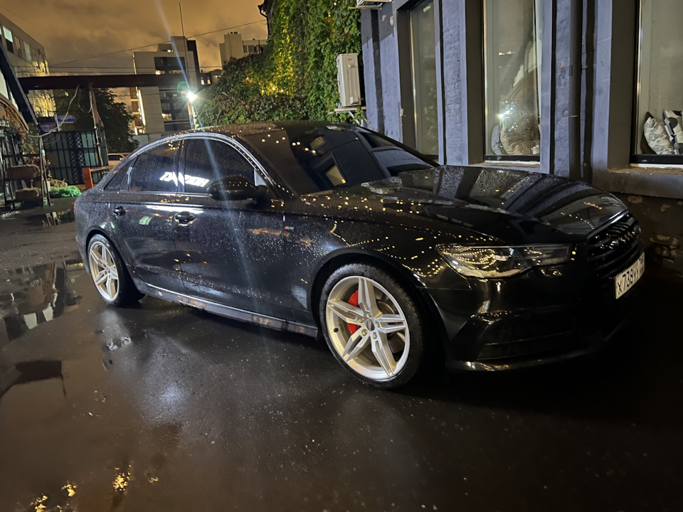 Переобулся — Audi A6 (C7), 2 л, 2017 года | колёсные диски | DRIVE2