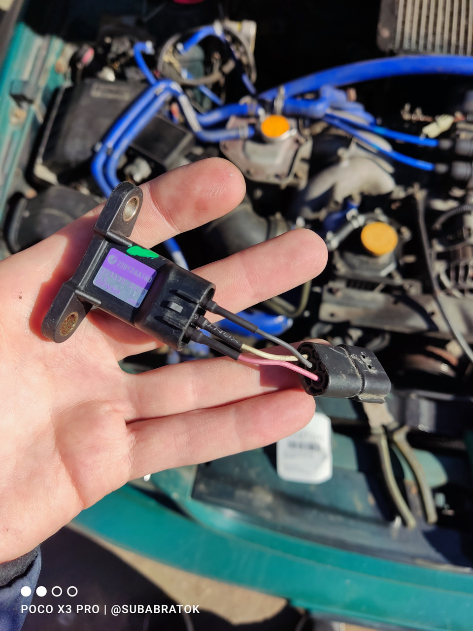 Вопрос по сенсору APEXI AVCR решён. — Subaru Impreza (GC, GF), 2 л