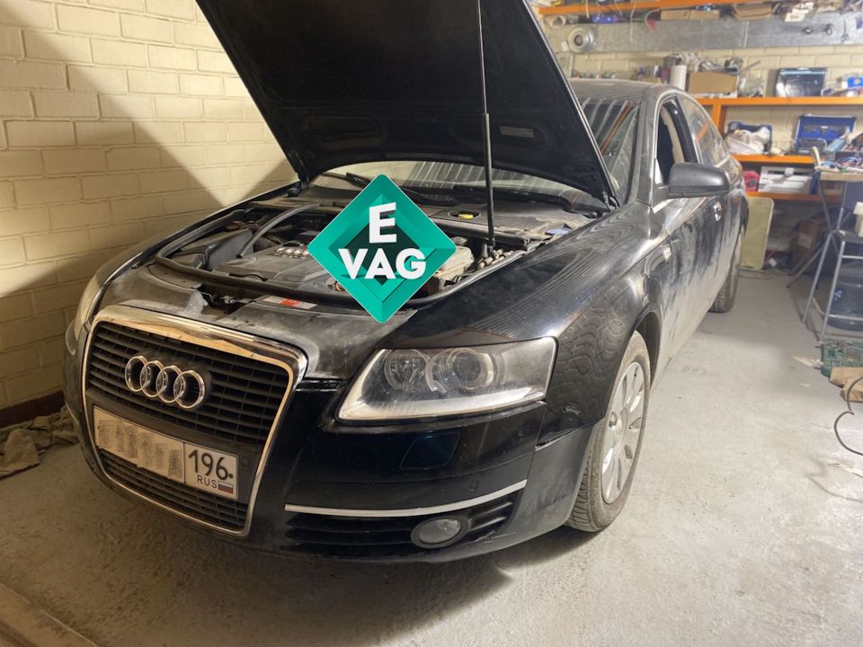 AUDI A6 C6 2.0 TDI BRE 140 лс. Чиптюнинг после удаления сажевого ...