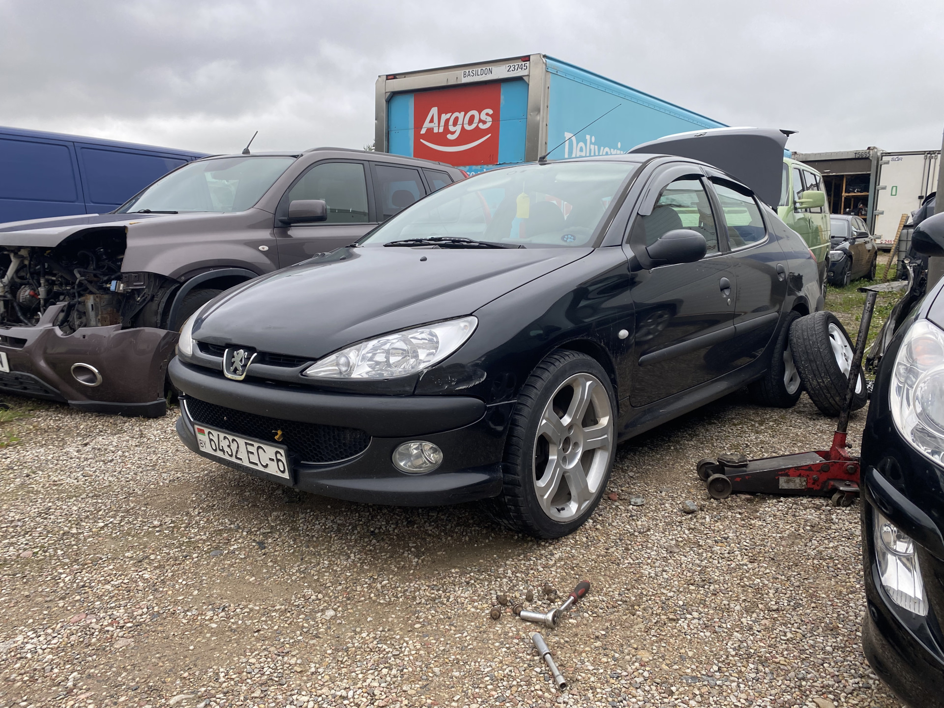 Установка руля — Peugeot 206 Sedan, 1,4 л, 2008 года | своими руками ...