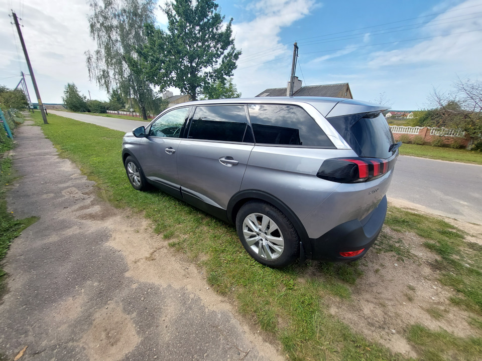 Установка брызговиков — Peugeot 5008 (2G), 1,5 л, 2020 года | запчасти ...