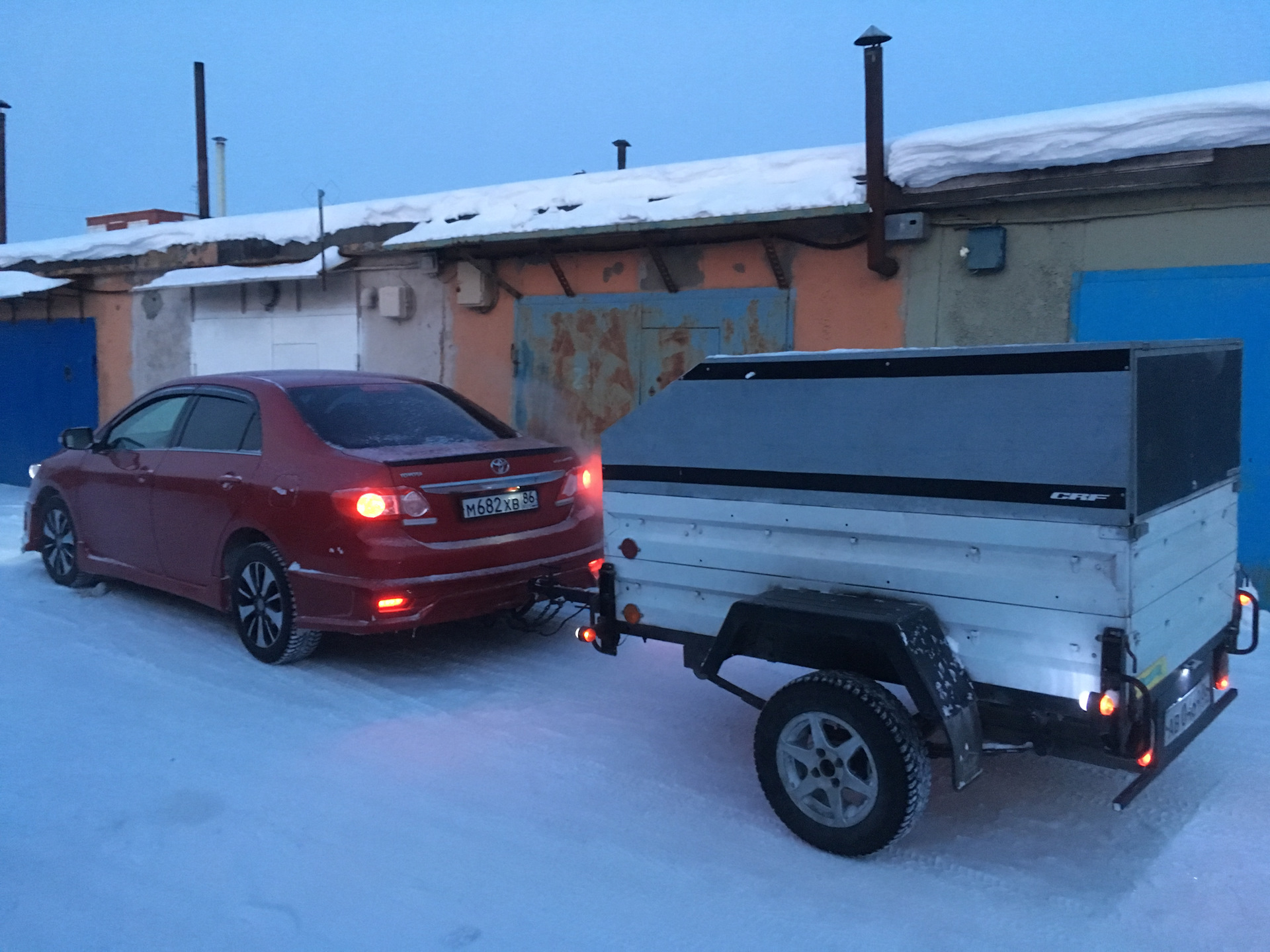 Тюнинг прицепа для легкового автомобиля своими руками фото