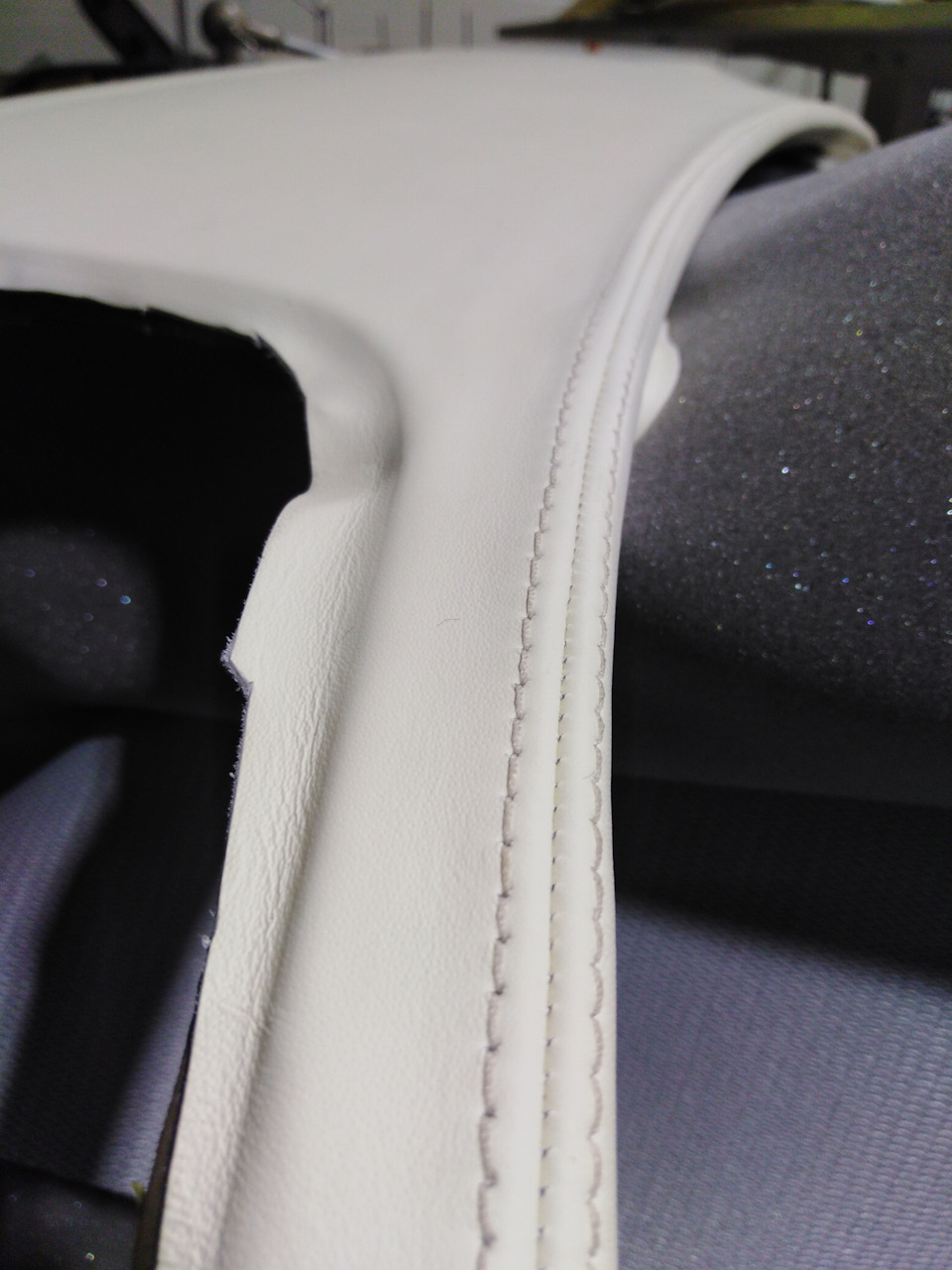 Пришиваем торпеду кожей — до самого конца? — Saab 9000, 2,3 л, 1996 ...