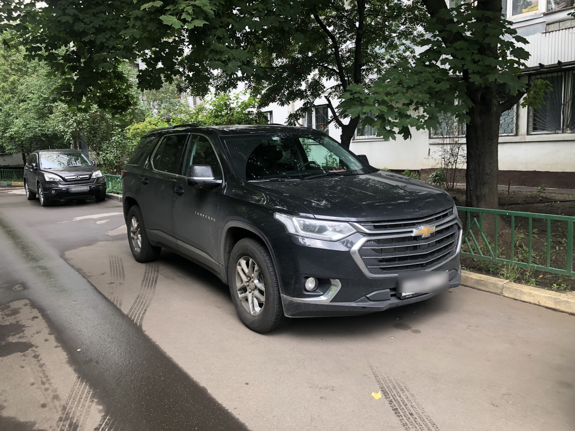 Первые 4к. — Chevrolet Traverse (2G), 3,6 л, 2018 года | наблюдение | DRIVE2