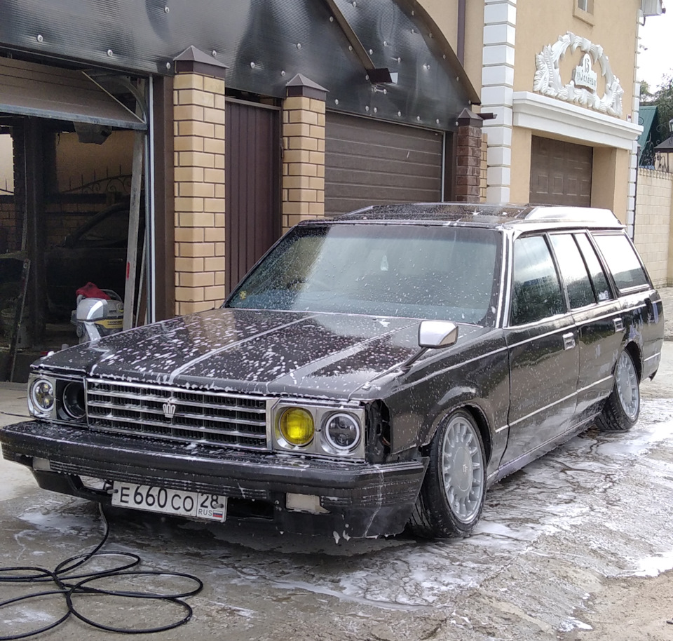 Покраска авто своими руками — Toyota Crown Wagon (S120), 2 л, 1984 года |  своими руками | DRIVE2