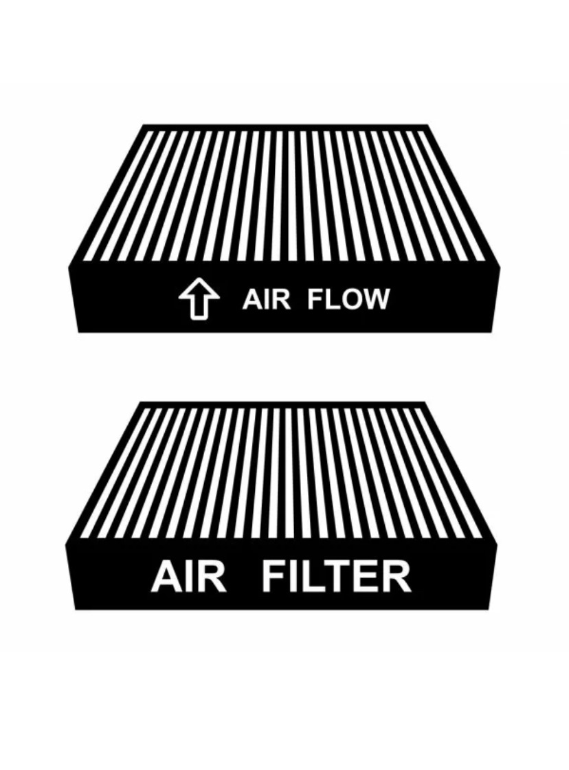 Воздушный фильтр симбол