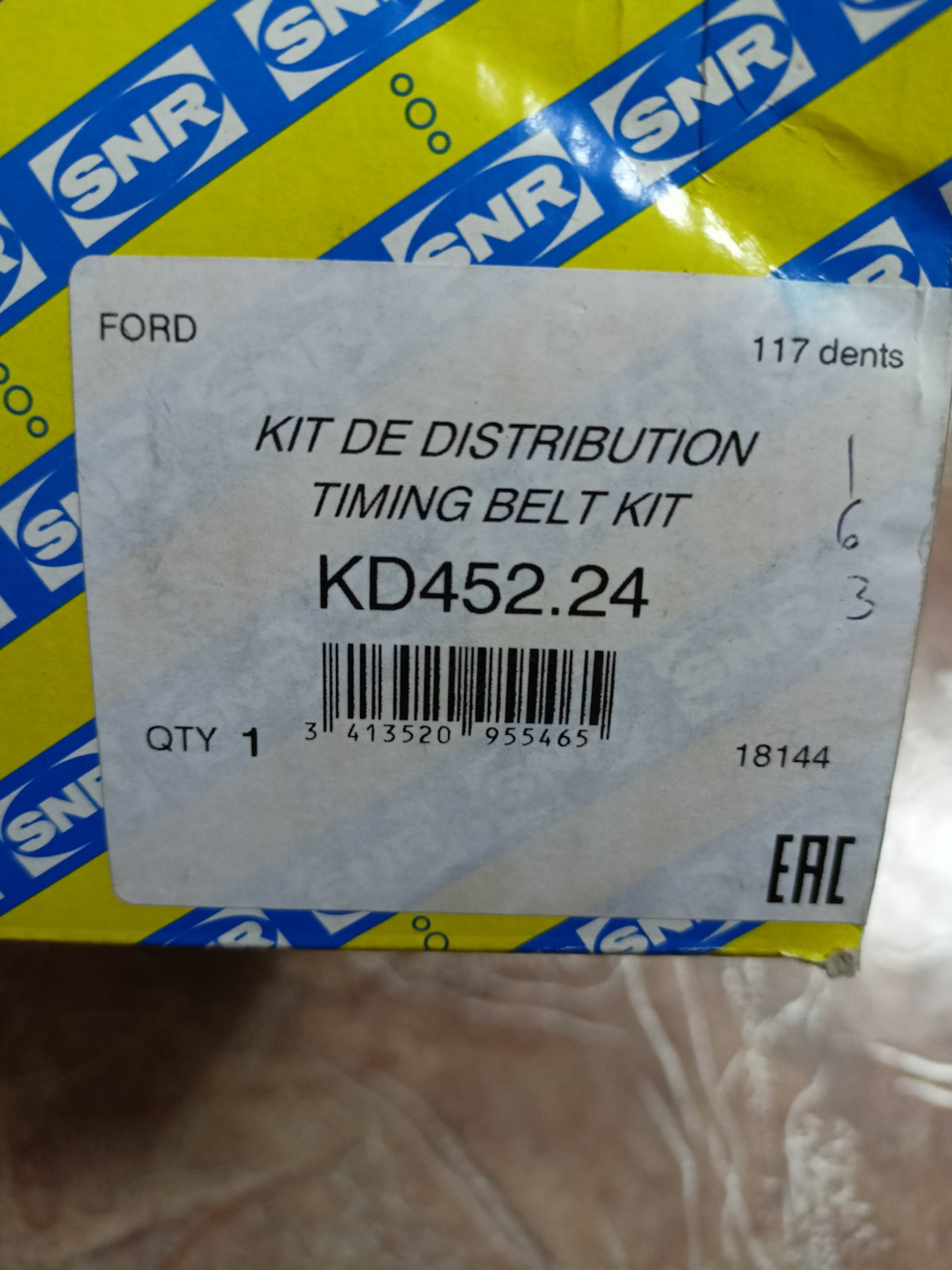 Замена ГРМ — Ford Fusion, 1,6 л, 2008 года | запчасти | DRIVE2